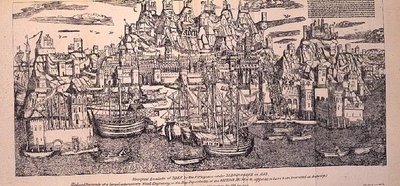 Port of Aden, Arabia, from the Book of Marco Polo by Netherlandish School